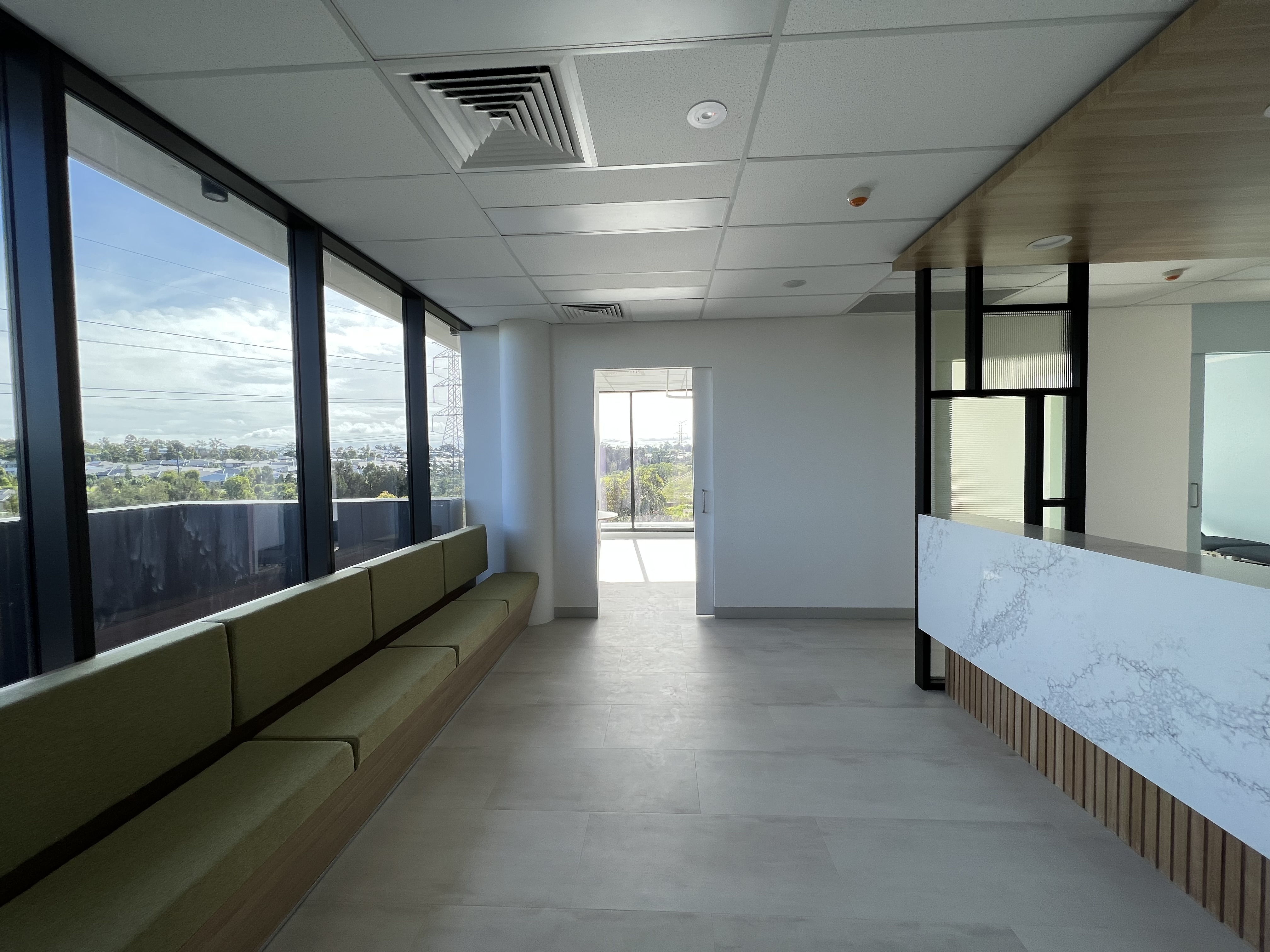 Waiting area with panoramic views — South by Southwest Specialists